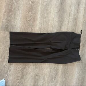 INC International Concepts women’s  Brown Dress Trousers - Straight Fit